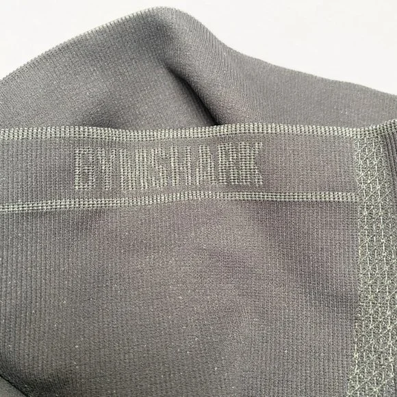 GYMSHARK - Dark Army Green High Waisted Leggings, Size S - Picture 4 of 6